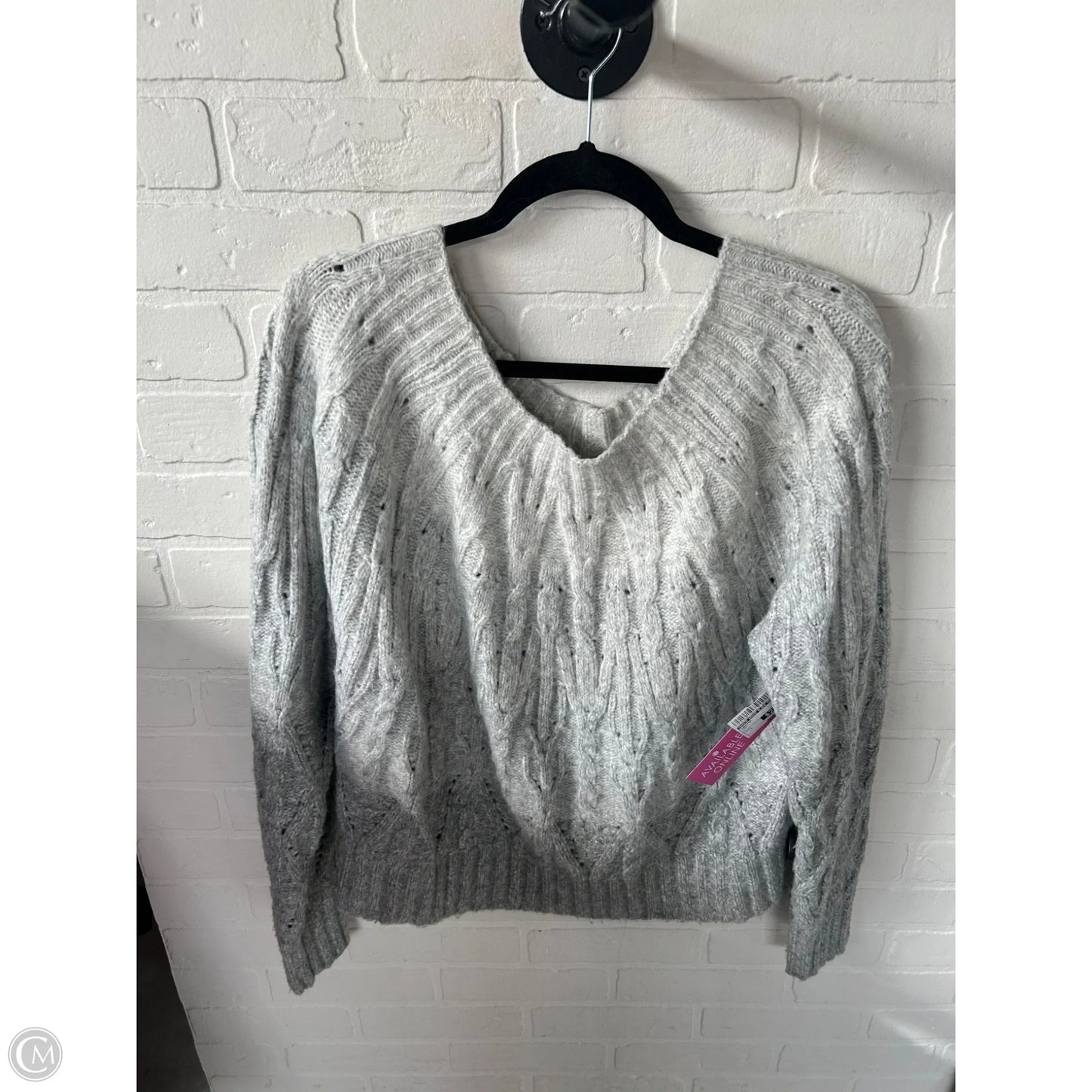 Sweater By White House Black Market In Grey, Size: L