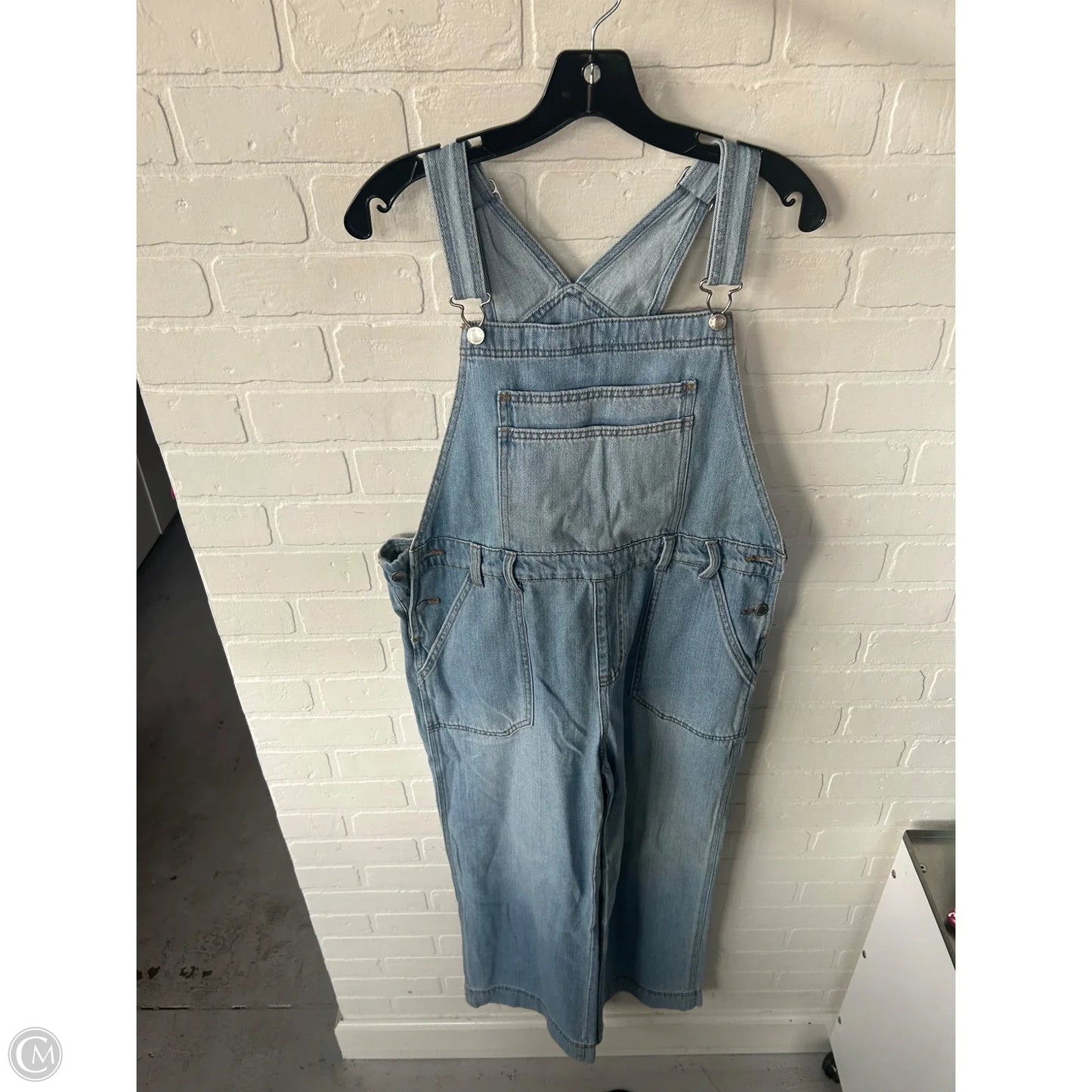 Overalls By Universal Thread In Blue Denim, Size: M