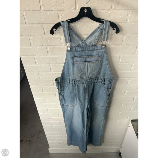 Overalls By Universal Thread In Blue Denim, Size: M