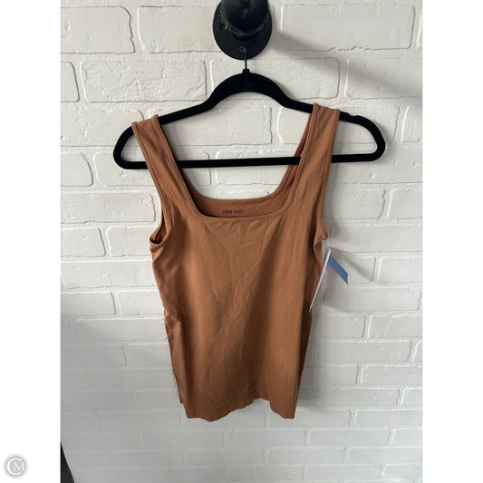 Top Cami By Nine West Apparel In Tan, Size: S