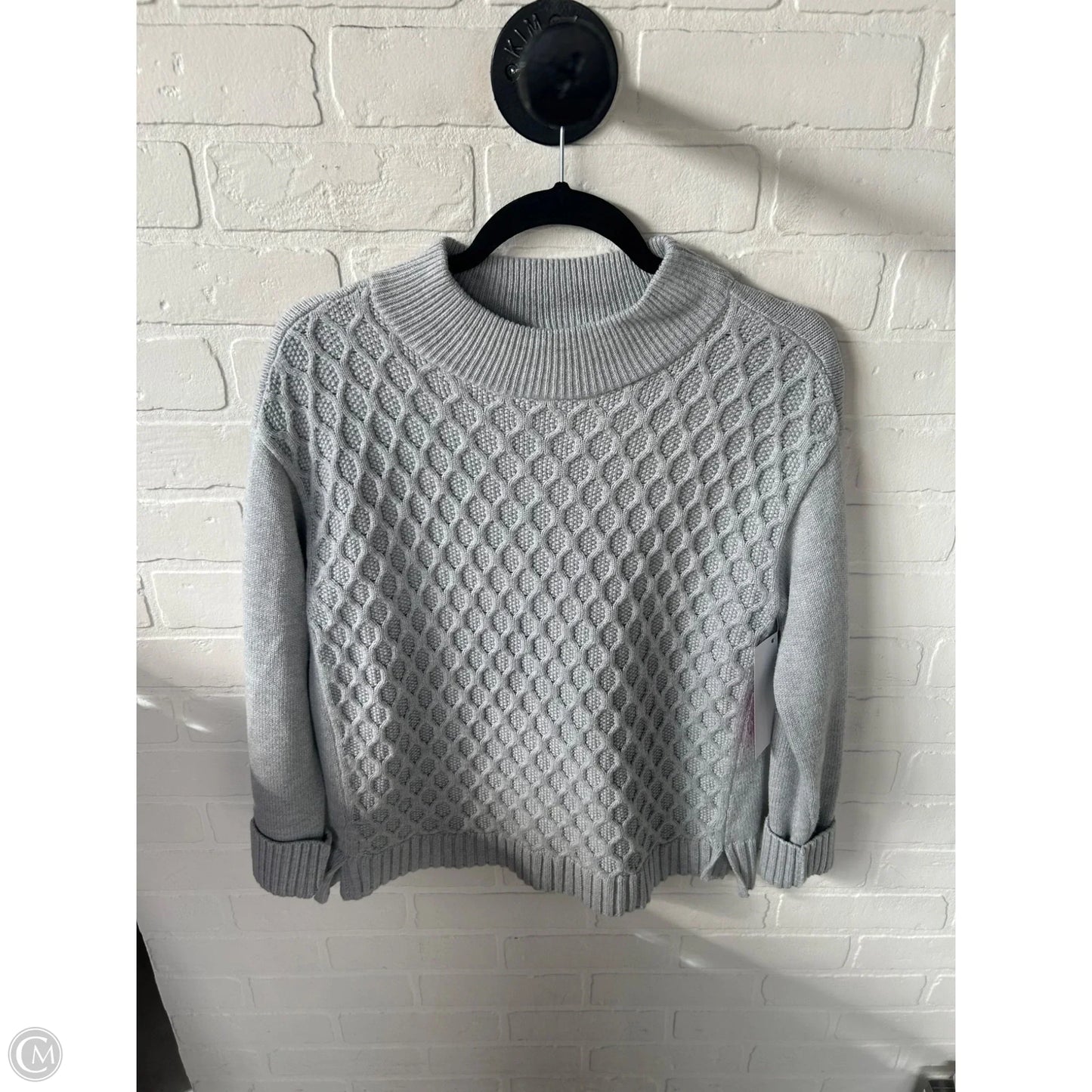 Sweater By Talbots In Grey, Size: M