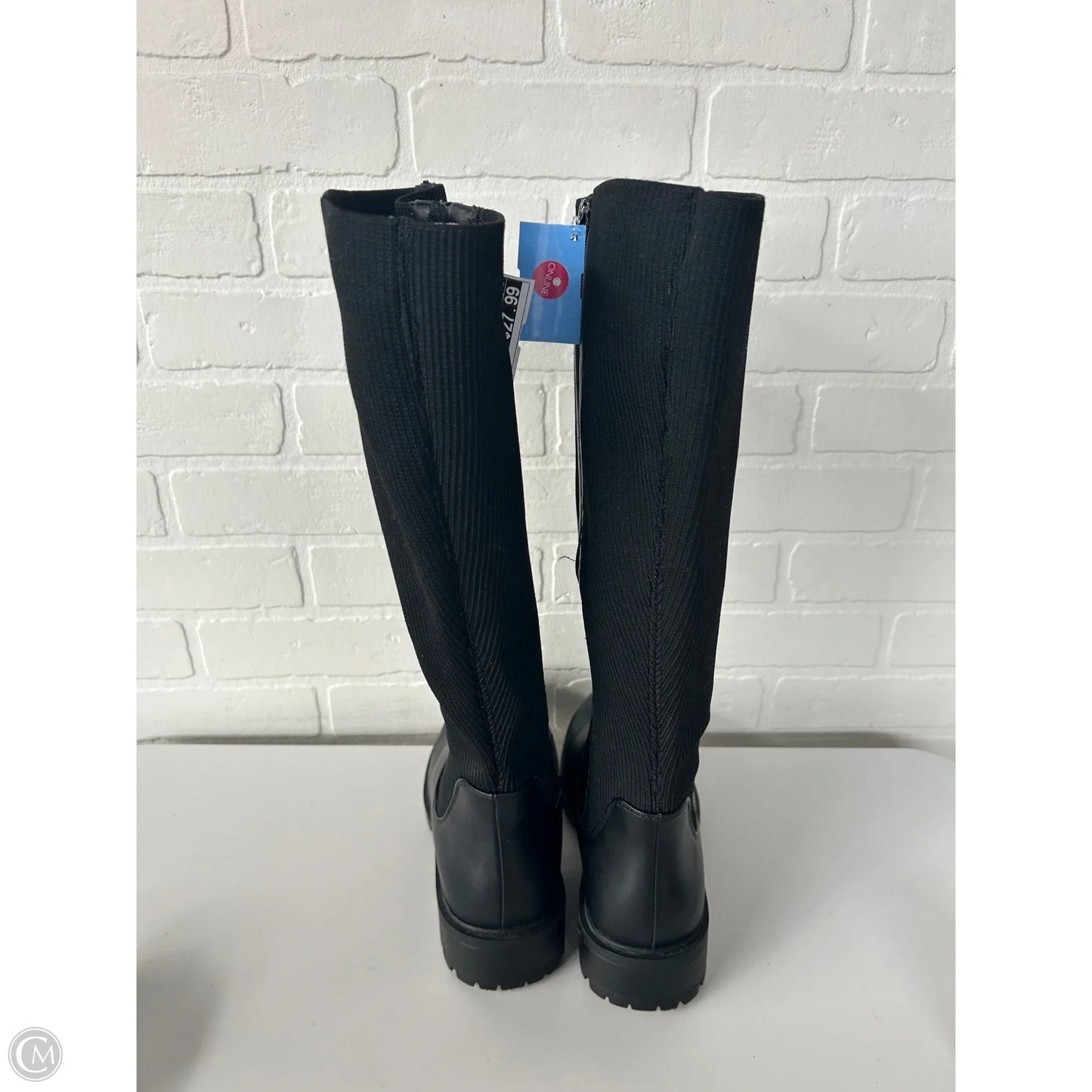 Boots Knee Flats By Torrid In Black, Size: 9