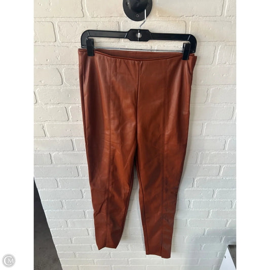 Pants Leggings By Very J In Brown, Size: 12