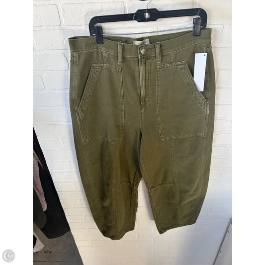Jeans Straight By Universal Thread In Green Denim, Size: 12