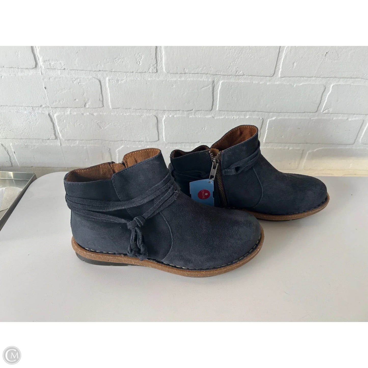 Boots Ankle Flats By Born In Blue, Size: 9