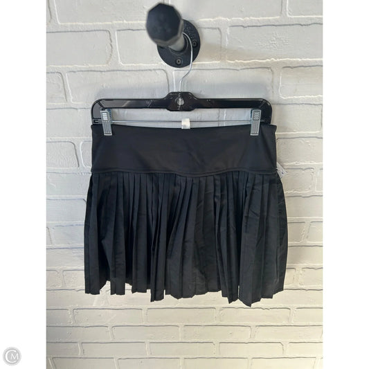 Athletic Skort By Fabletics In Black, Size: 8