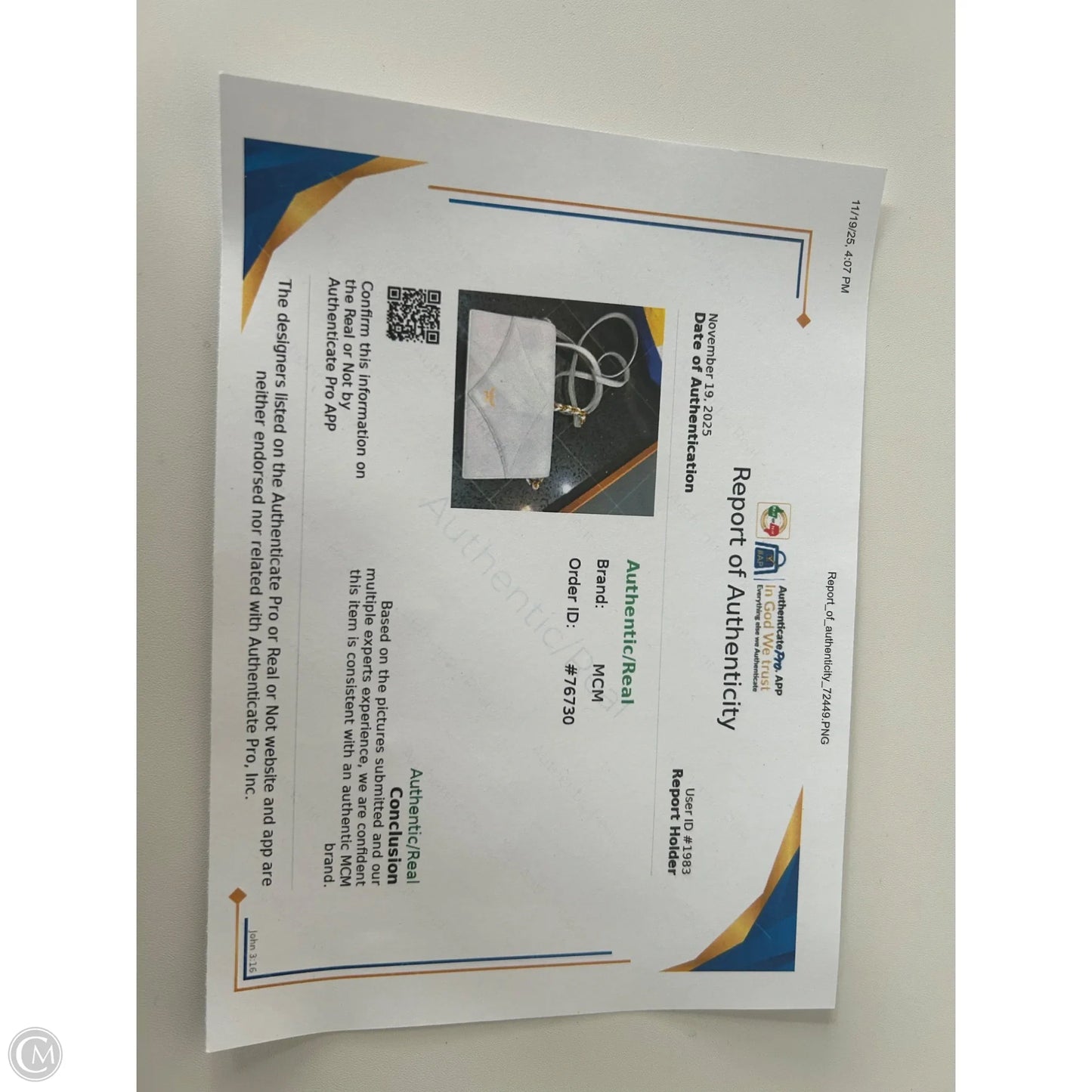 Wallet Luxury Designer By Mcm, Size: Small