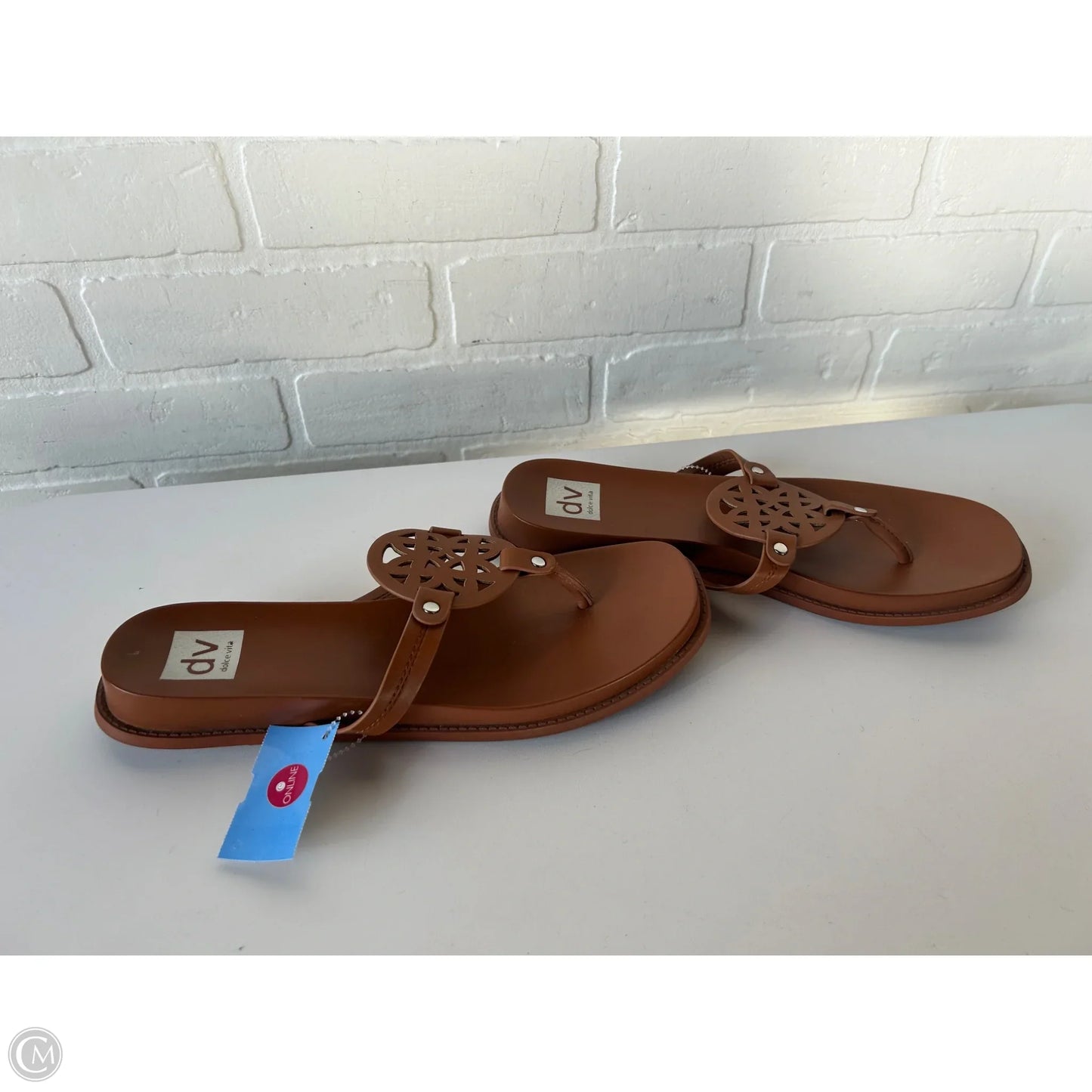 Sandals Flip Flops By Dolce Vita In Brown, Size: 9.5