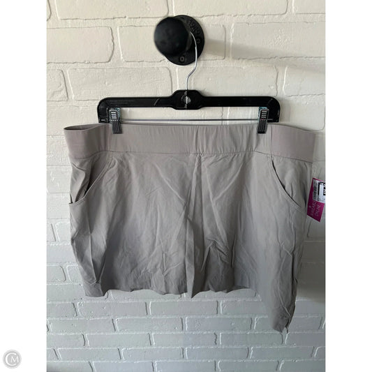 Skort By Columbia In Tan, Size: 18