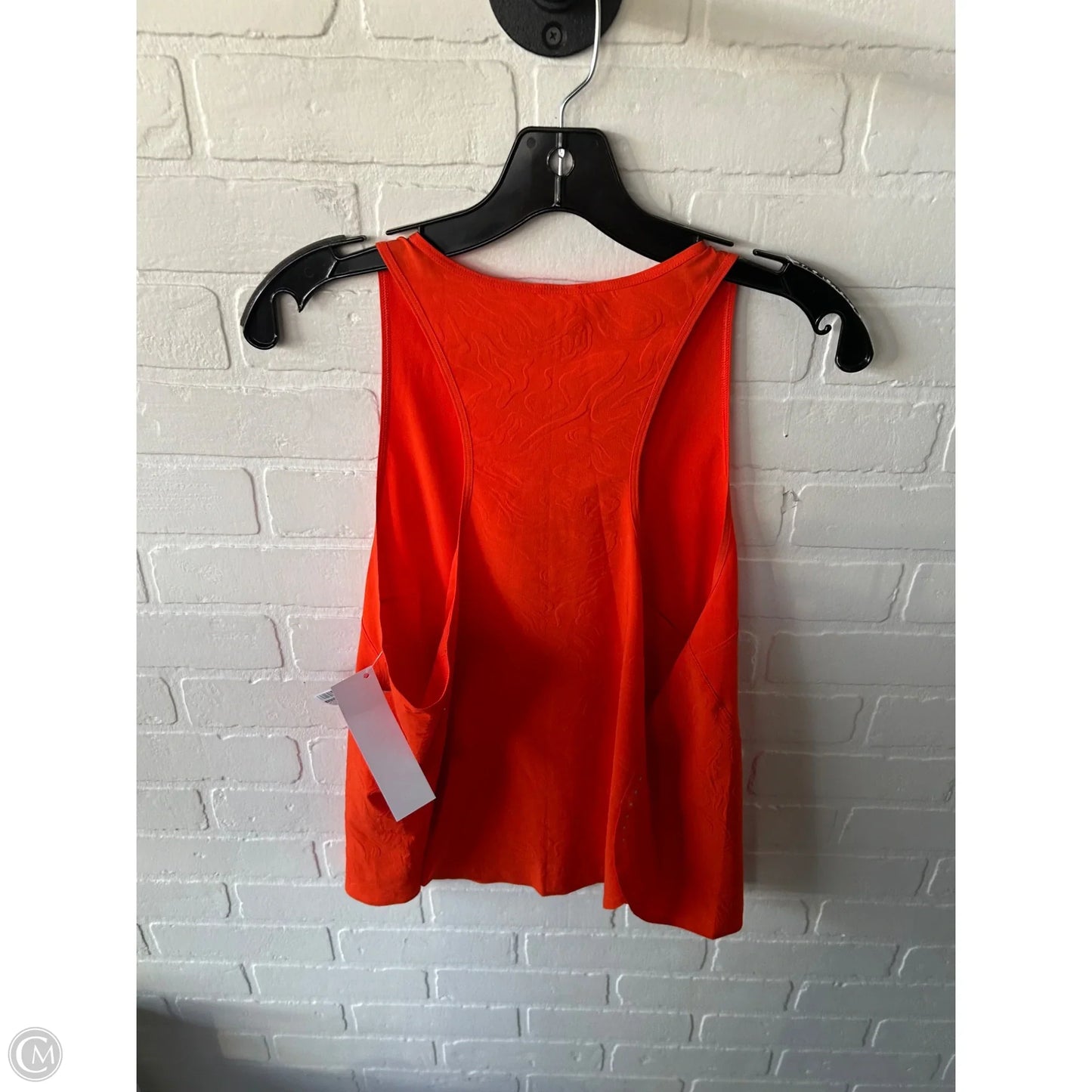 Athletic Tank Top By Lululemon In Orange, Size: M
