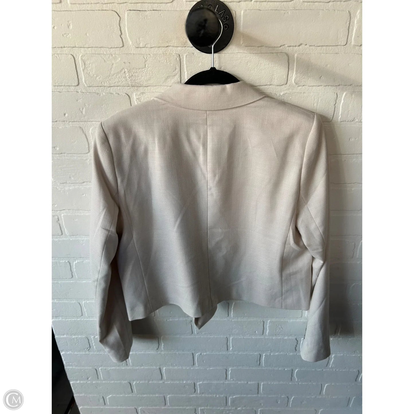 Blazer By Ann Taylor In Cream, Size: S