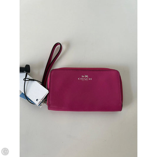 Wristlet Designer By Coach, Size: Small