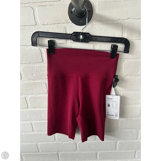 Athletic Shorts By Athleta In Red, Size: 0