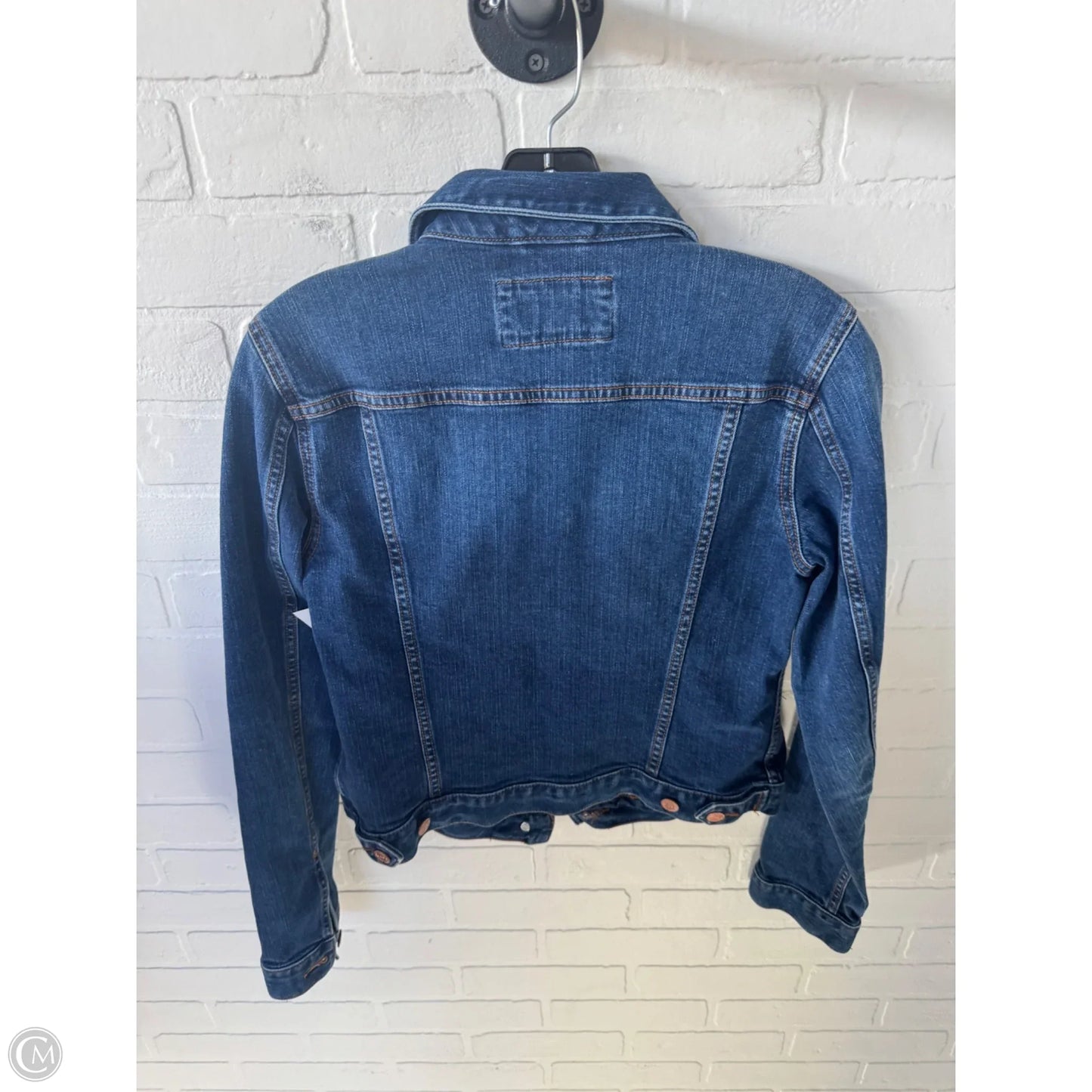 Jacket Denim By Loft In Blue Denim, Size: S