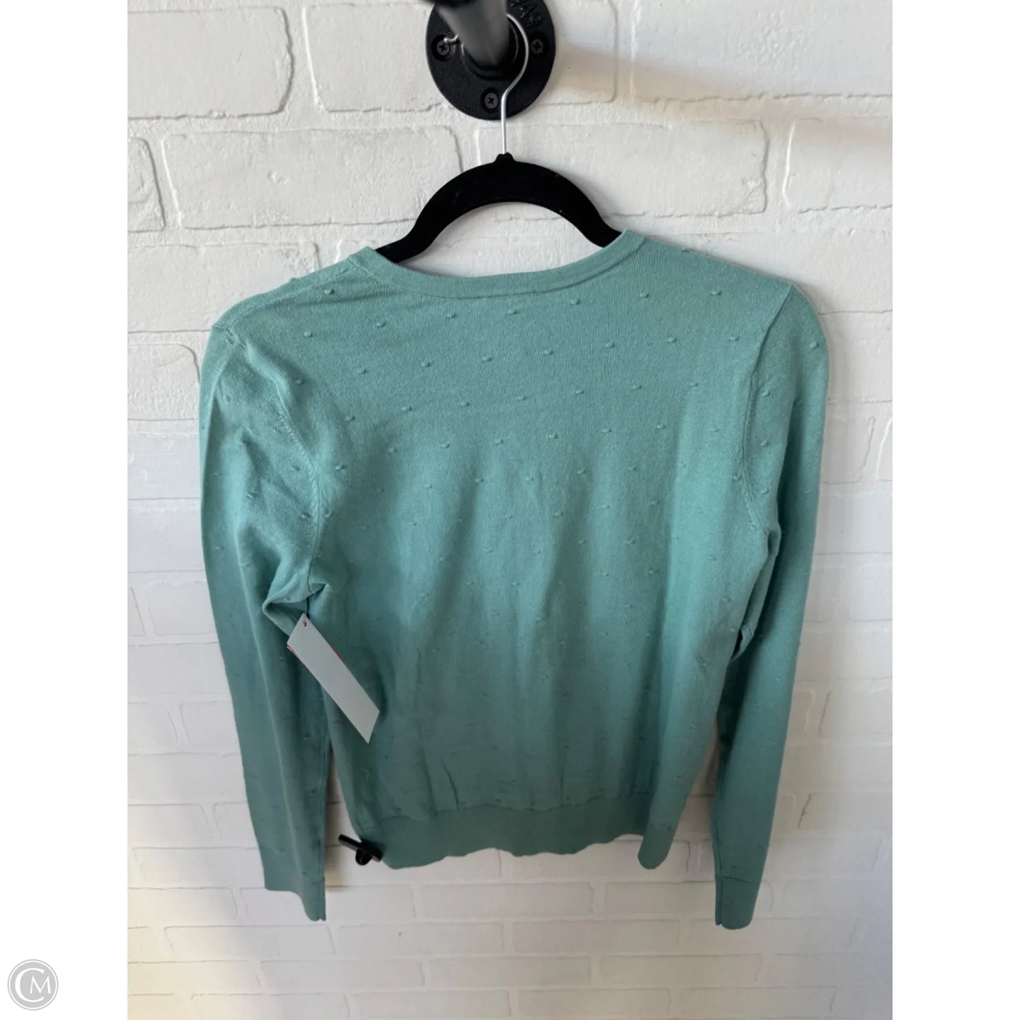 Sweater Cardigan By Ann Taylor In Blue, Size: M