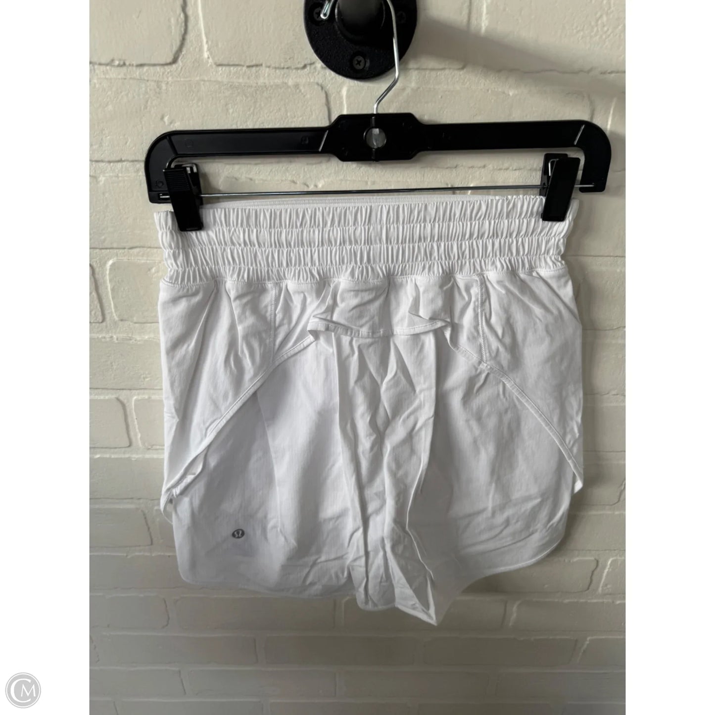 Athletic Skort By Lululemon In White, Size: 4