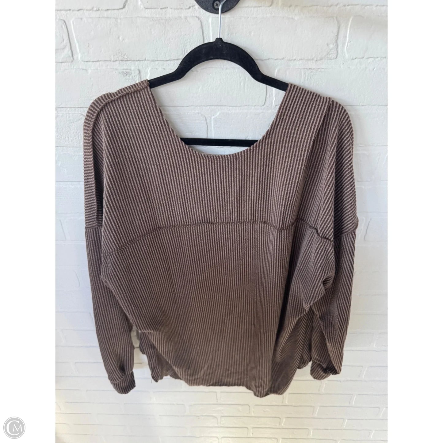 Cardigan By Heimish Usa In Brown, Size: L