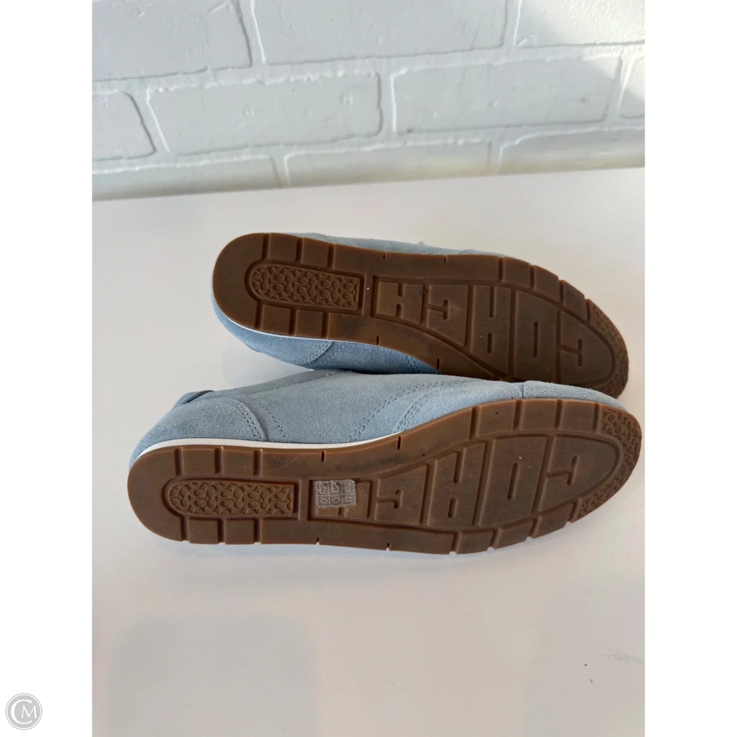 Shoes Designer By Coach In Blue, Size: 6.5