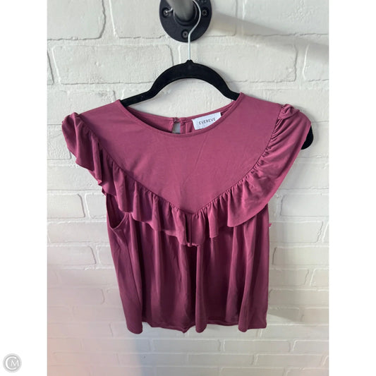 Top Sleeveless By Evereve In Pink, Size: Xs