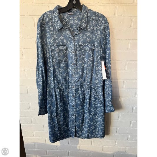 Dress Casual Short By Lascana In Blue & White, Size: M