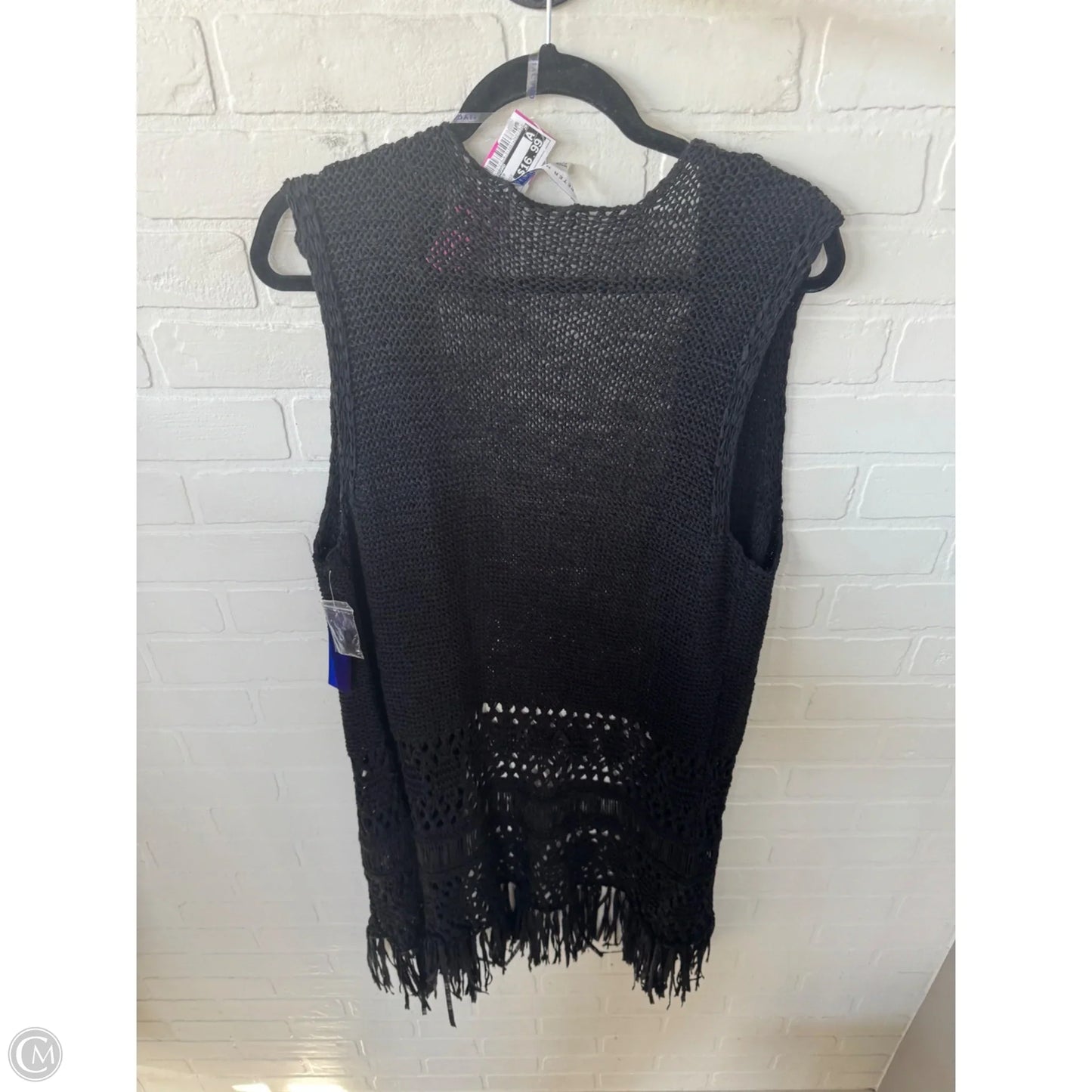 Vest Other By Peter Nygard In Black, Size: Xl