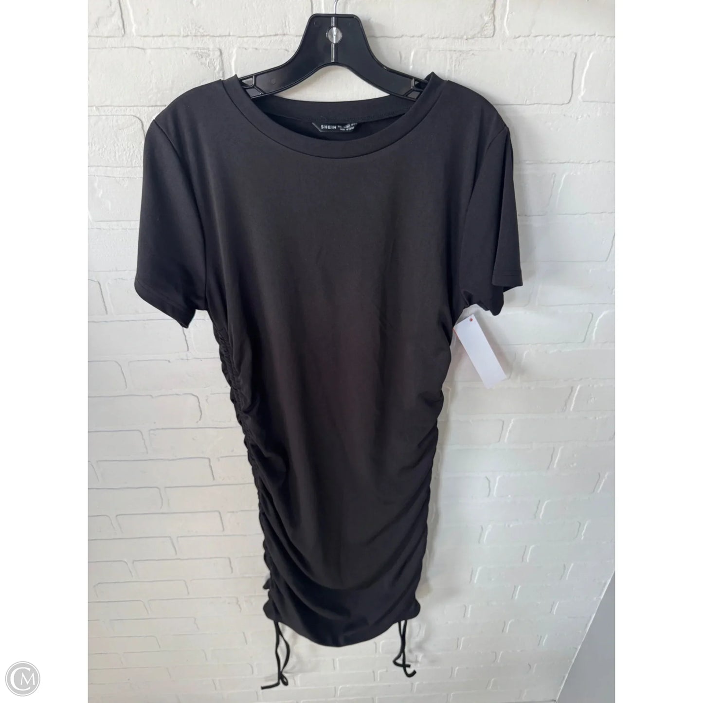 Dress Casual Midi By Shein In Black, Size: M