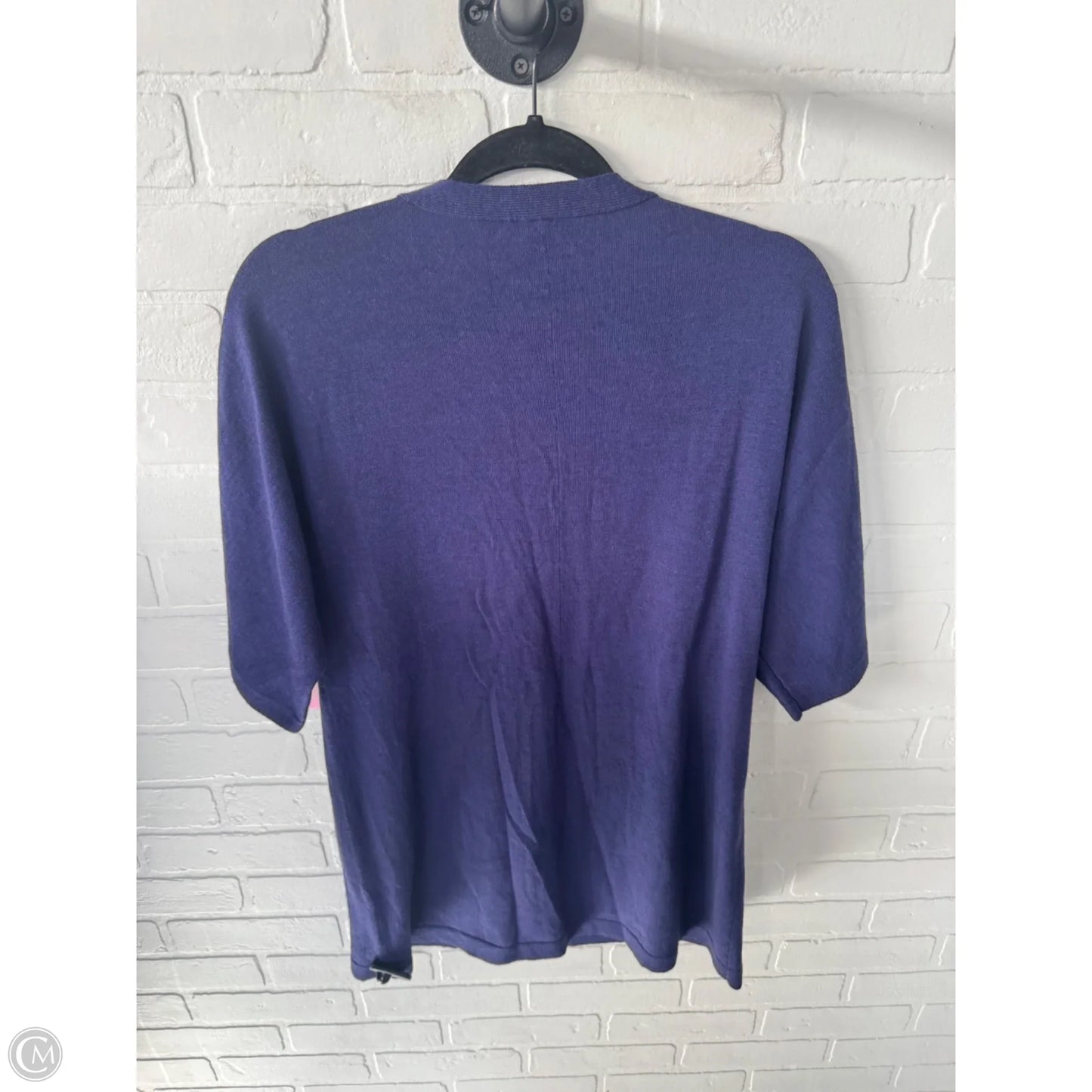Sweater By Eileen Fisher In Purple, Size: Xs