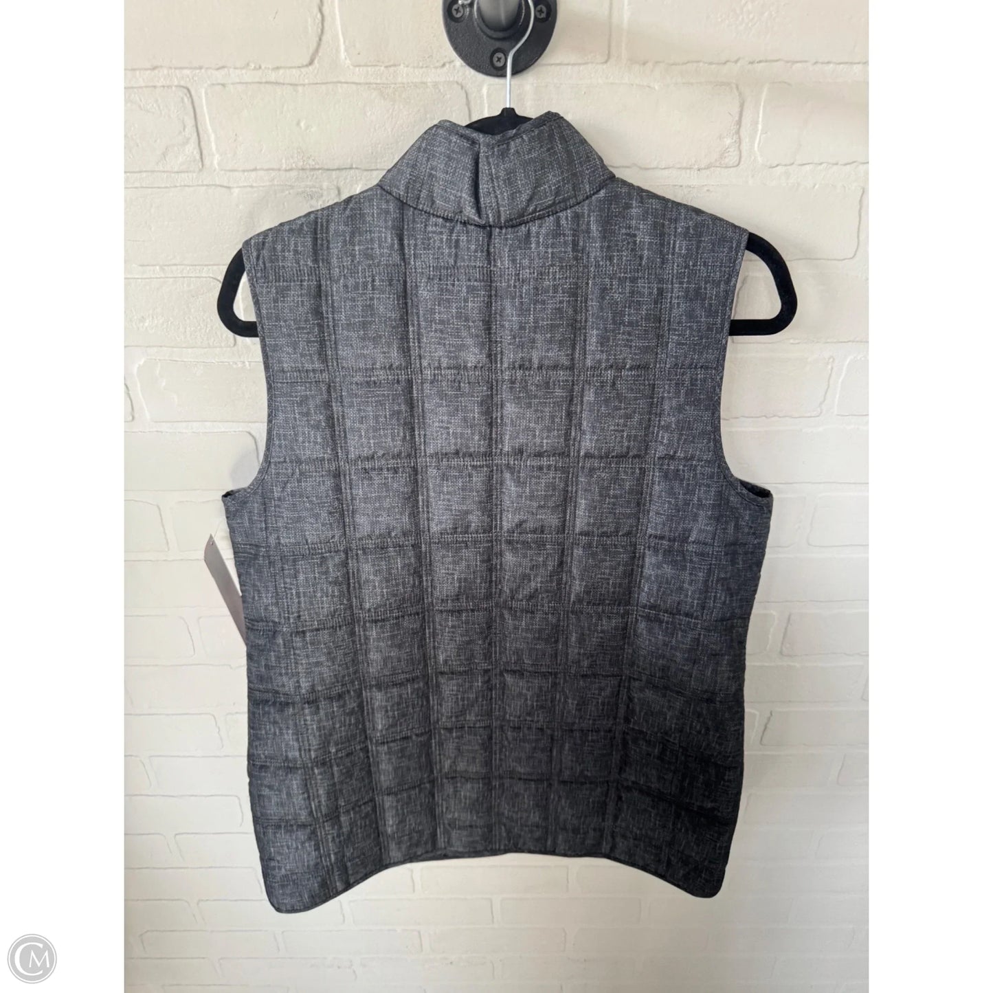 Vest Puffer & Quilted By Christopher And Banks In Grey, Size: M