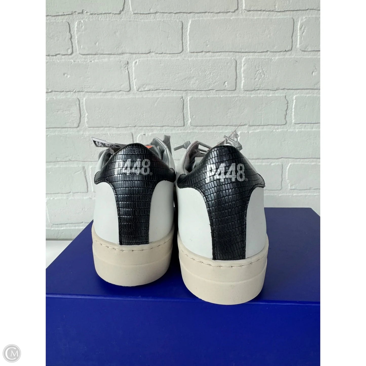 Shoes Sneakers Platform By P448 In Grey & White, Size: 10.5