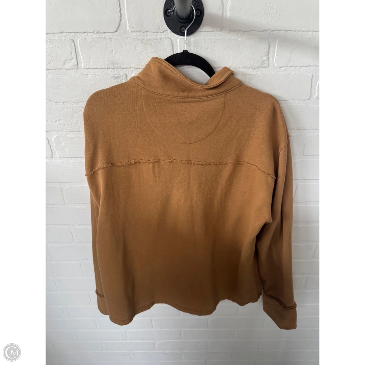 Jacket Shirt By Kensie In Tan, Size: M