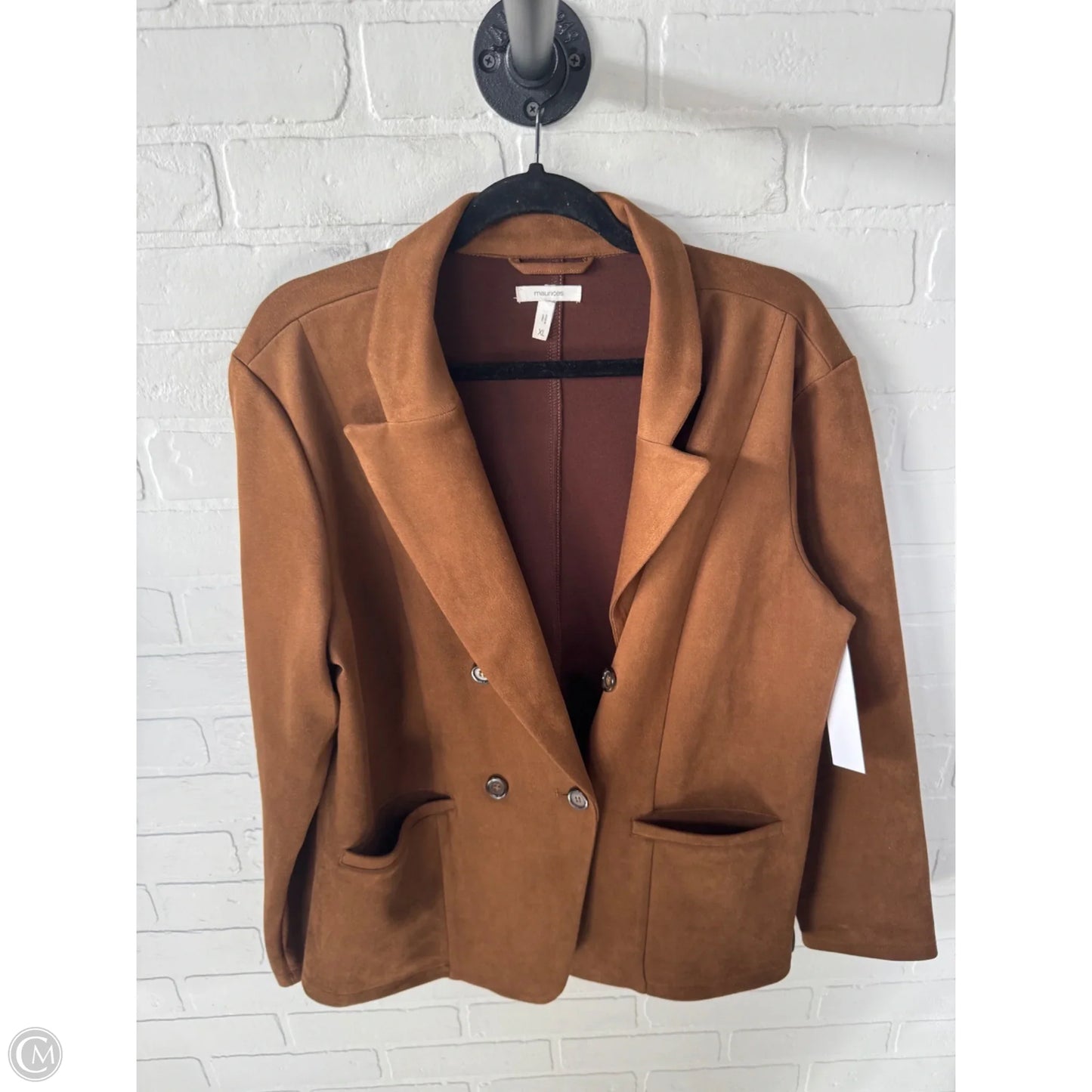 Blazer By Maurices In Brown, Size: Xl