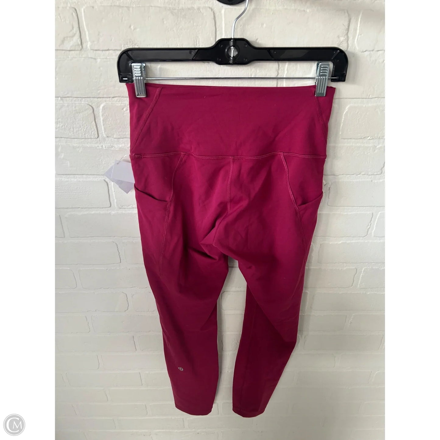 Athletic Leggings By Lululemon In Pink, Size: 8