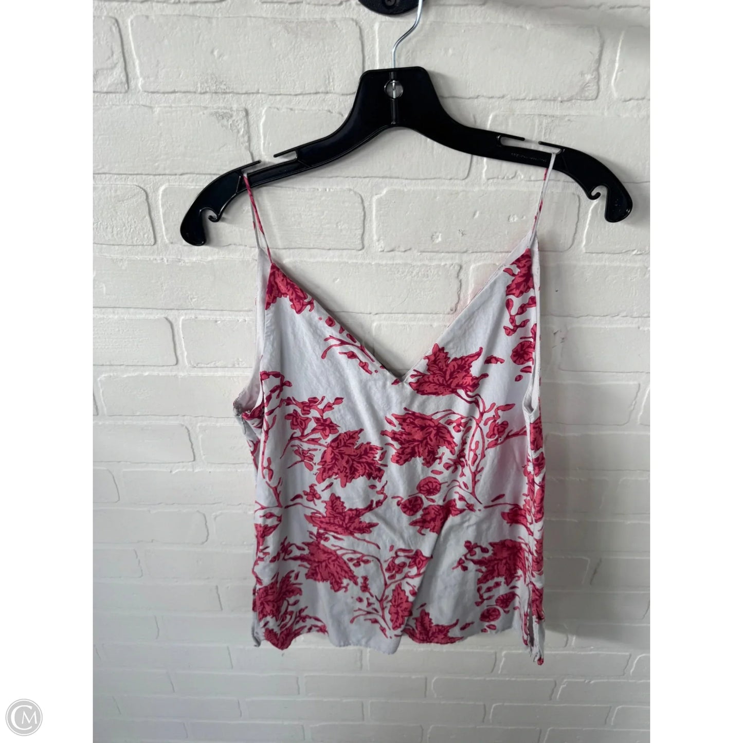 Top Sleeveless By Club Monaco In Grey & Pink, Size: S