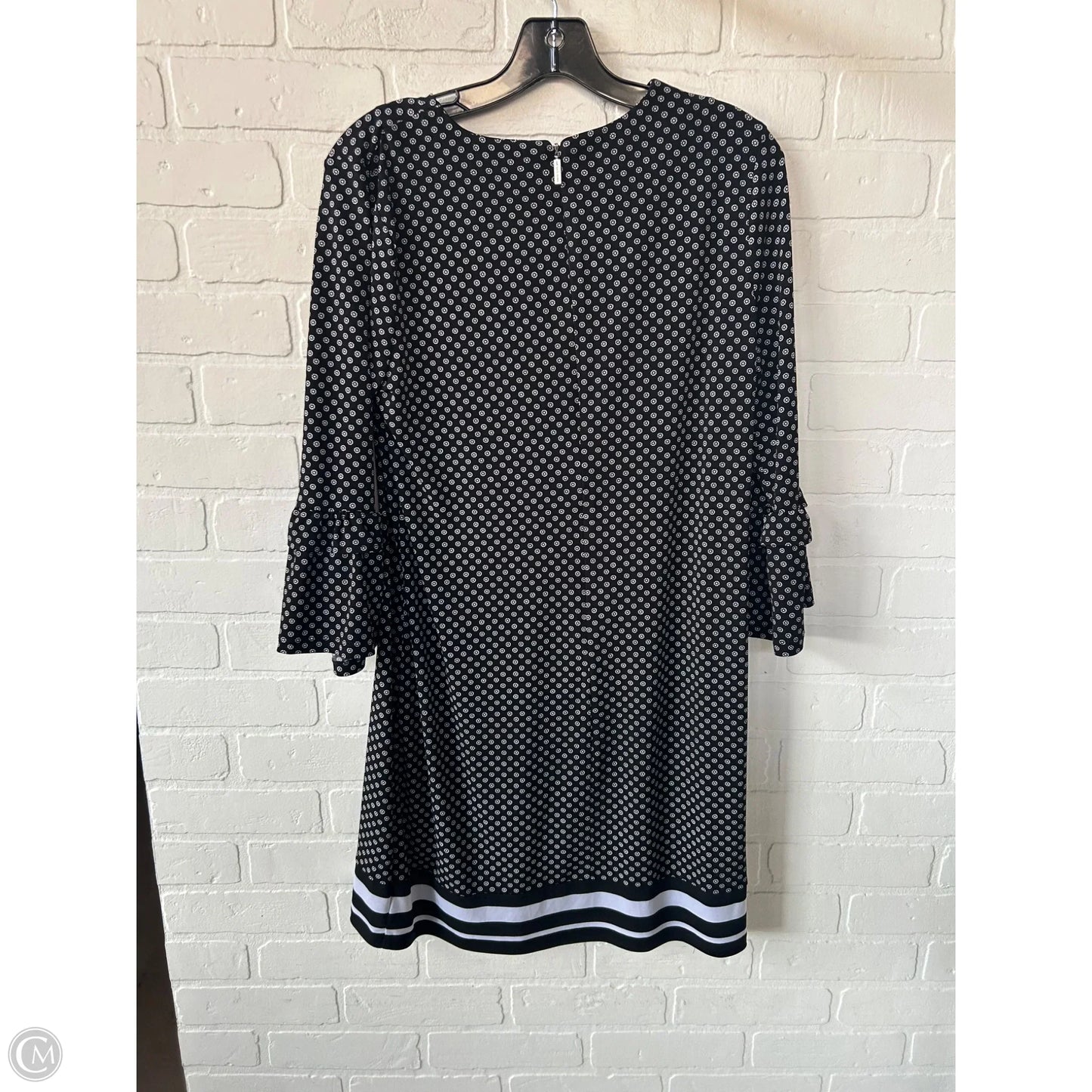 Dress Casual Short By Michael By Michael Kors In Black & White, Size: M