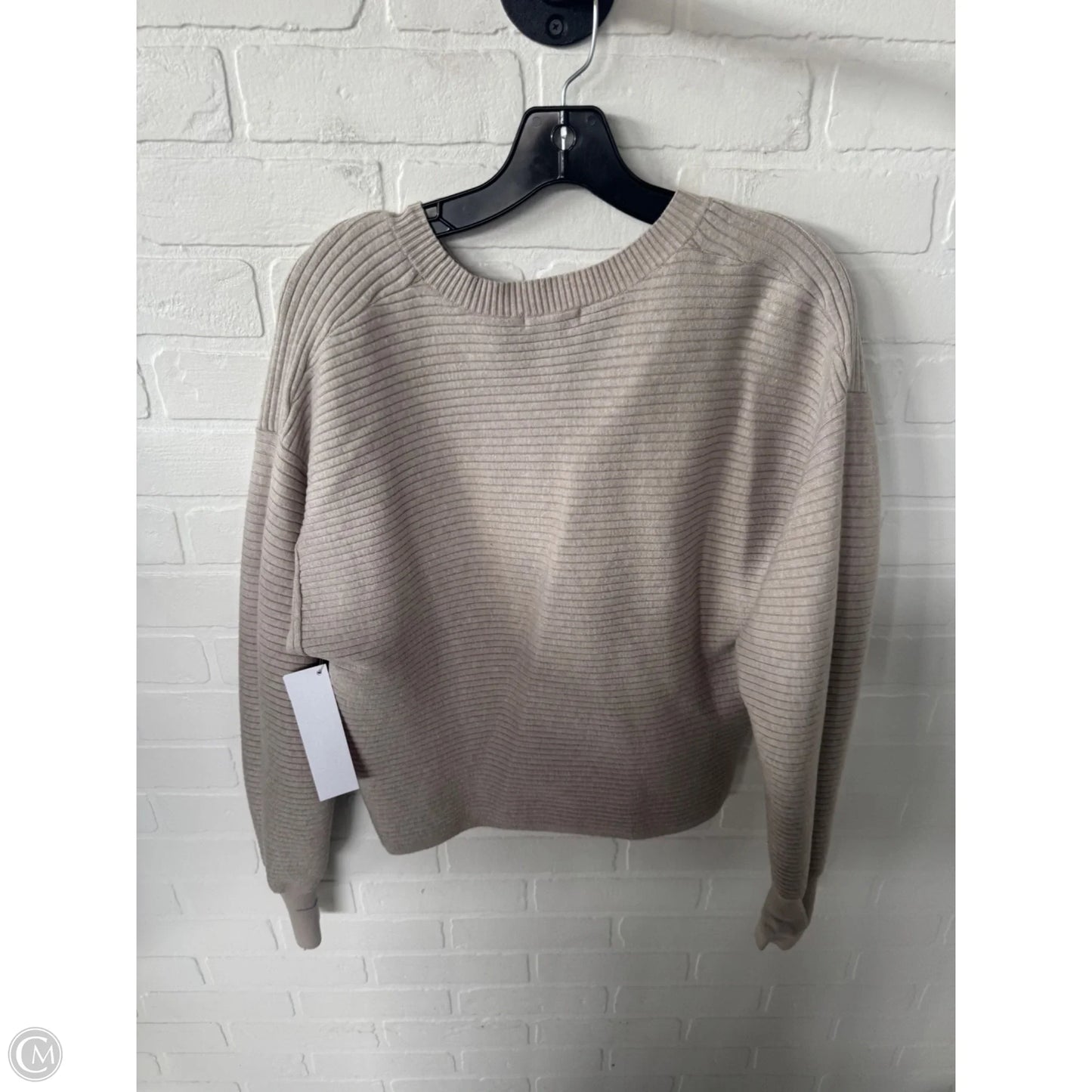 Sweater By Good American In Tan, Size: S