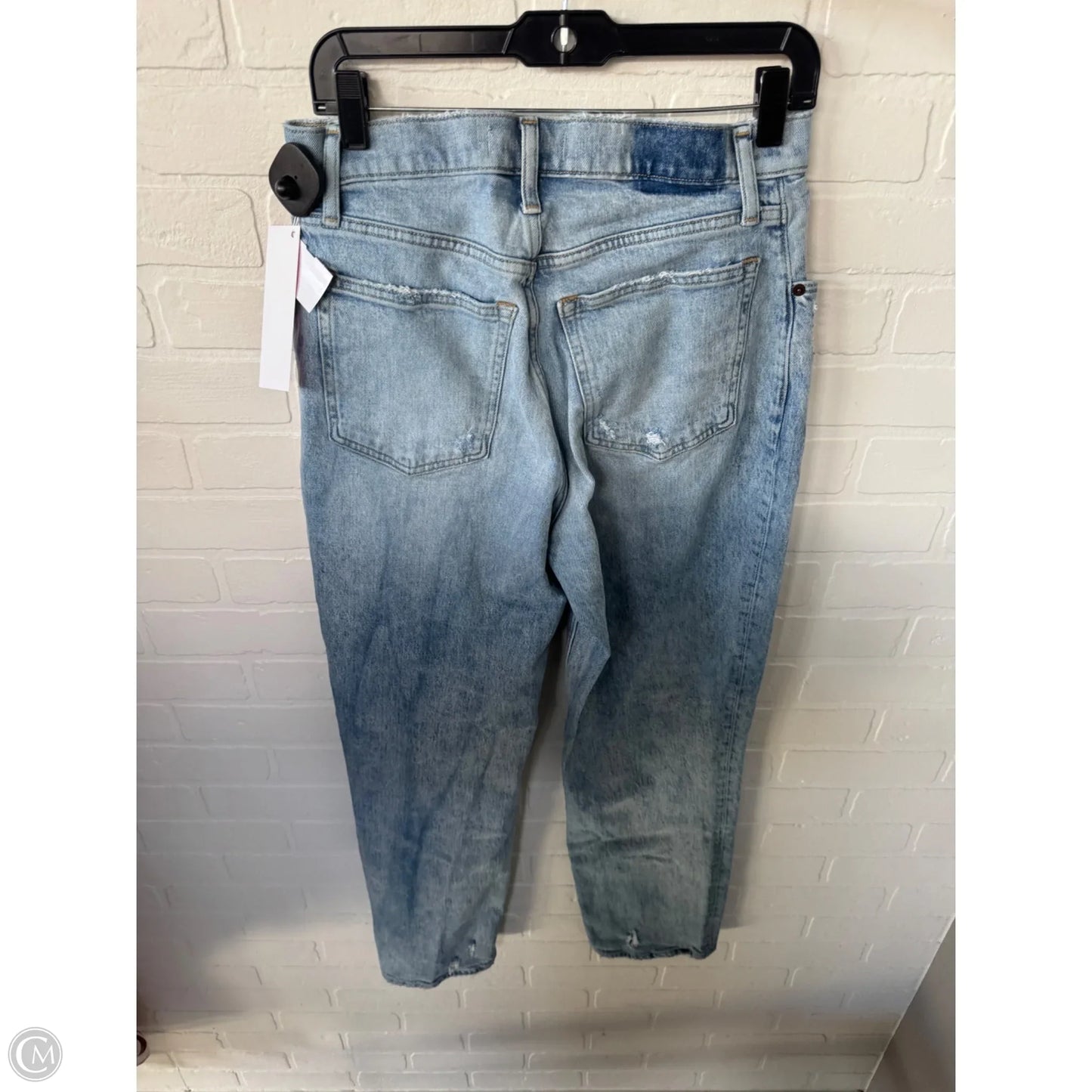 Jeans Straight By Abercrombie And Fitch In Blue Denim, Size: 10
