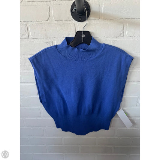 Vest Sweater By Pilcro In Blue, Size: S
