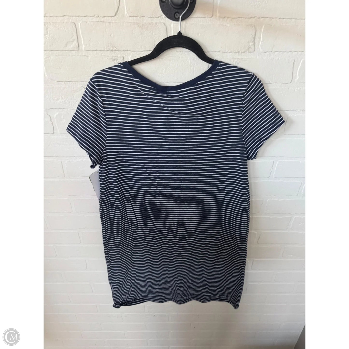 Dress Casual Short By C And C In Blue & White, Size: M