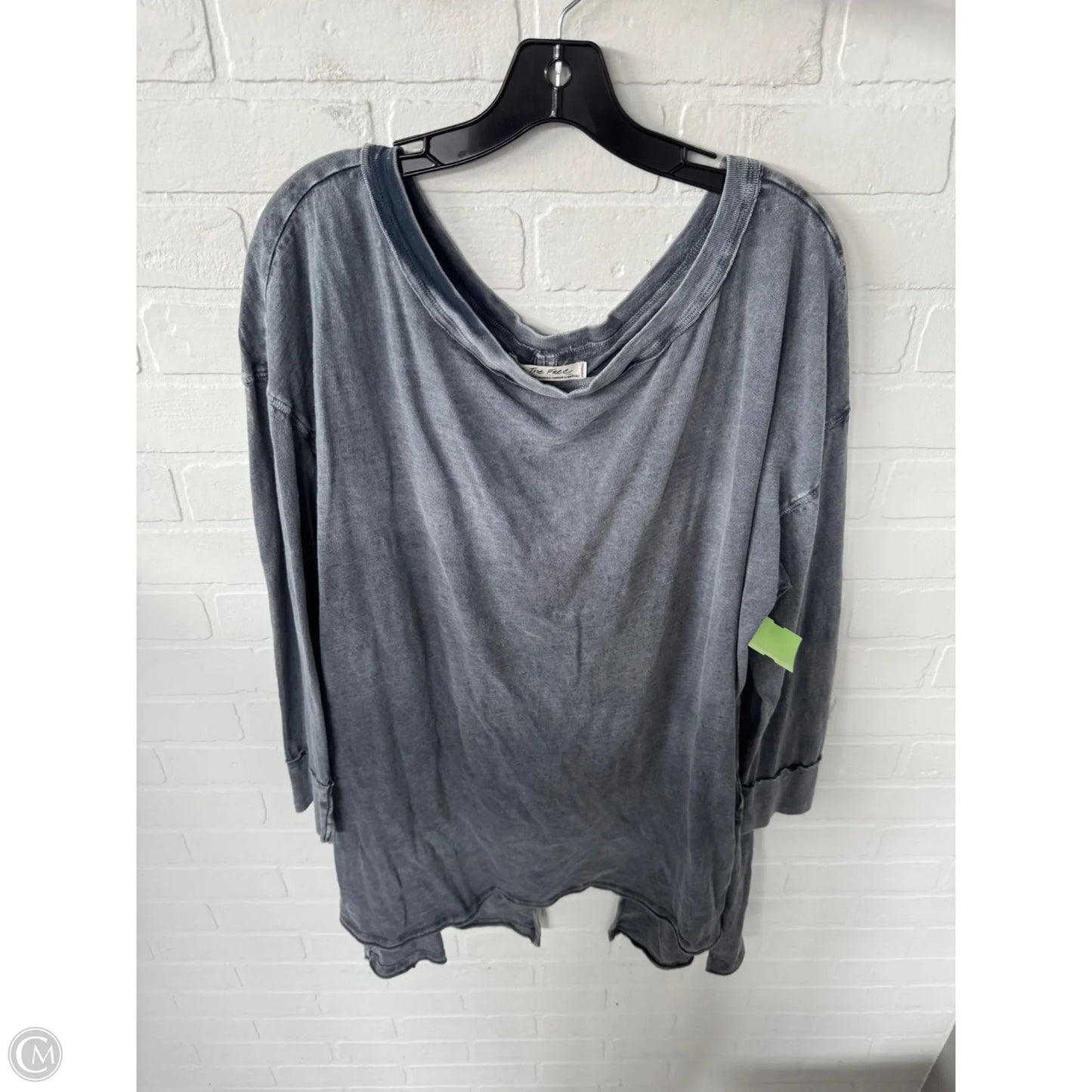 Top Long Sleeve By We The Free In Grey, Size: Xl