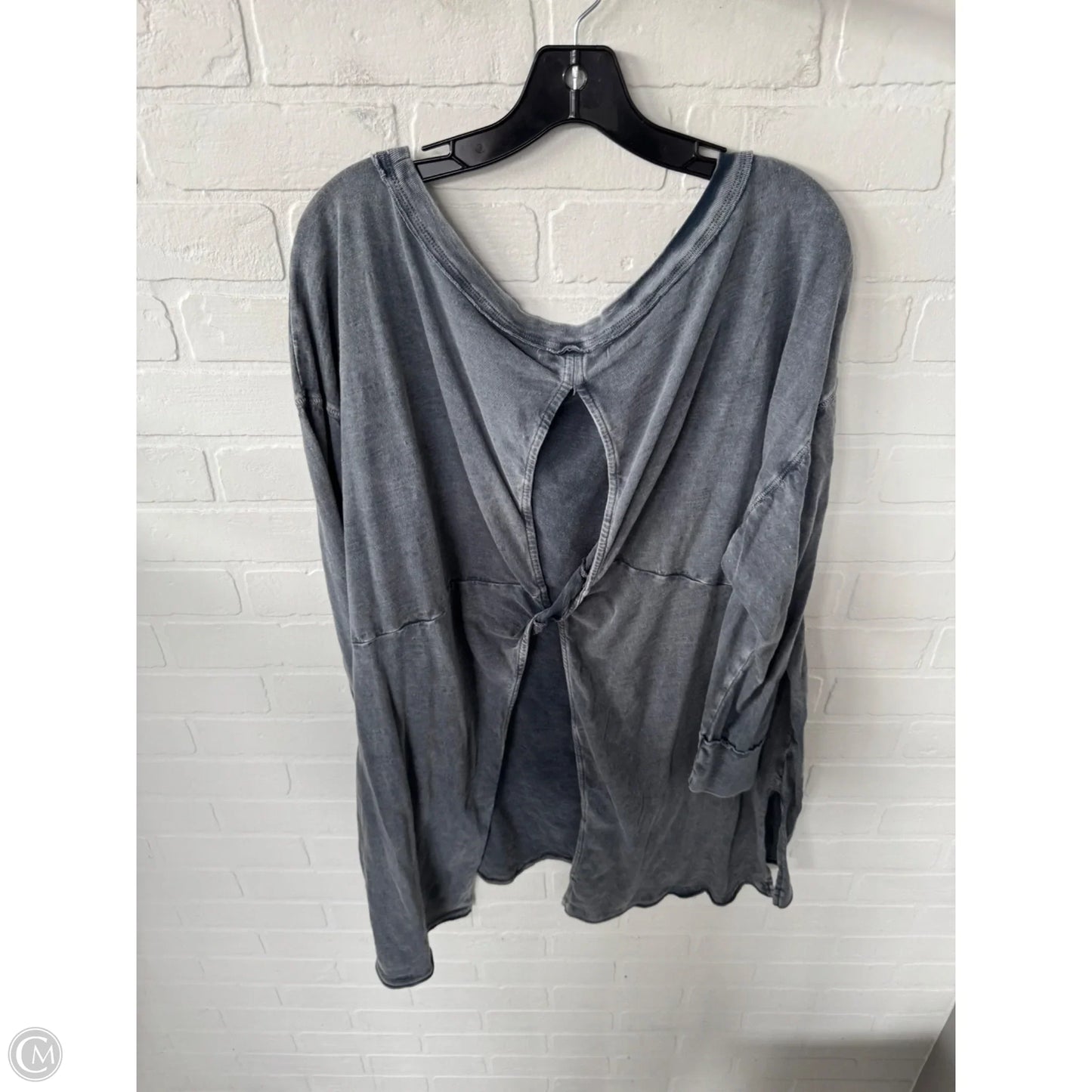 Top Long Sleeve By We The Free In Grey, Size: Xl