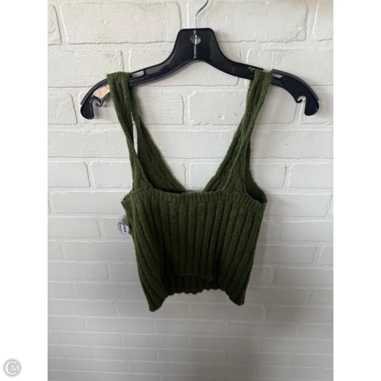 Top Sleeveless By Anthropologie In Green, Size: S