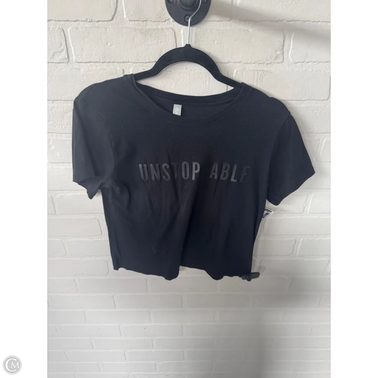 Top Short Sleeve Basic By Athleta In Black, Size: Xs