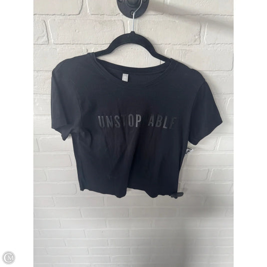 Top Short Sleeve Basic By Athleta In Black, Size: Xs