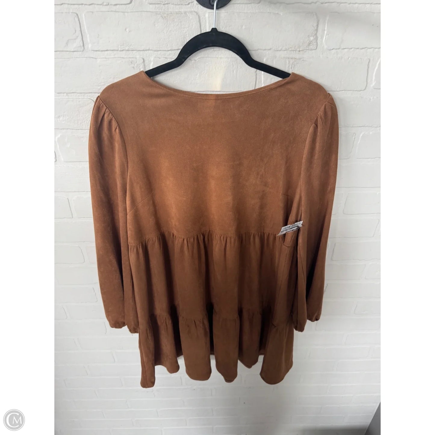 Dress Casual Short By Flying Tomato In Brown, Size: L