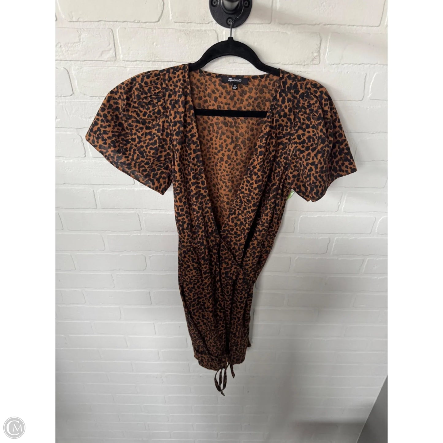 Dress Casual Short By Madewell In Black & Brown, Size: Xs