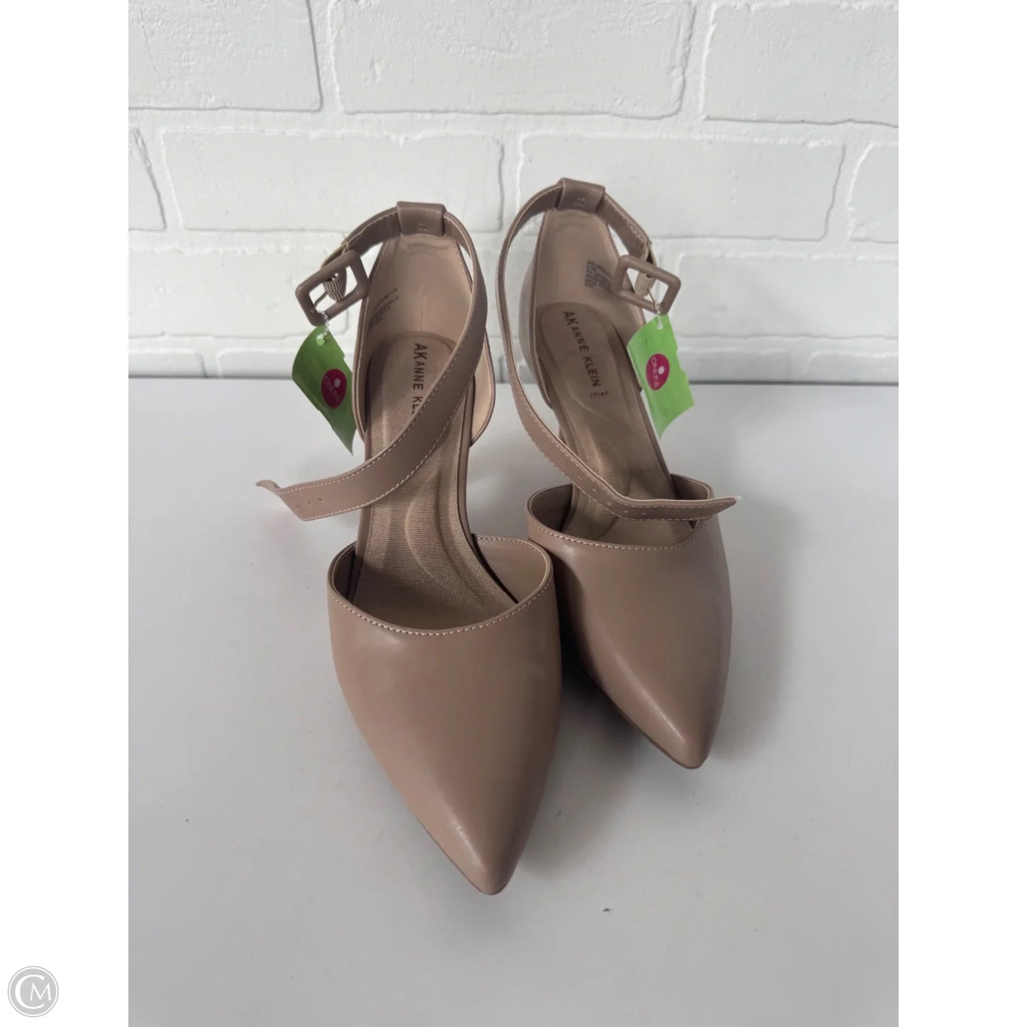 Shoes Heels Kitten By Anne Klein In Tan, Size: 8.5