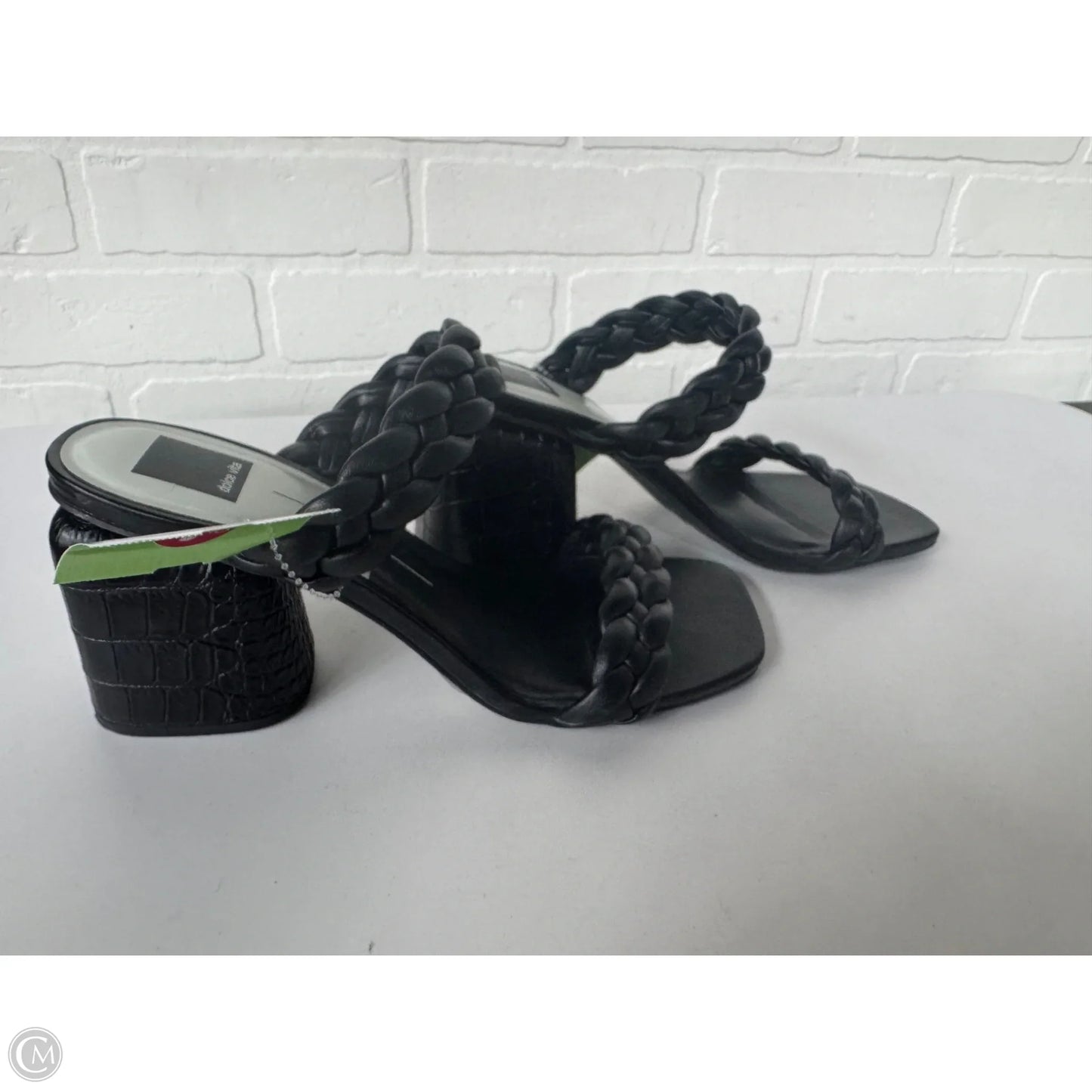Sandals Heels Block By Dolce Vita In Black, Size: 9.5