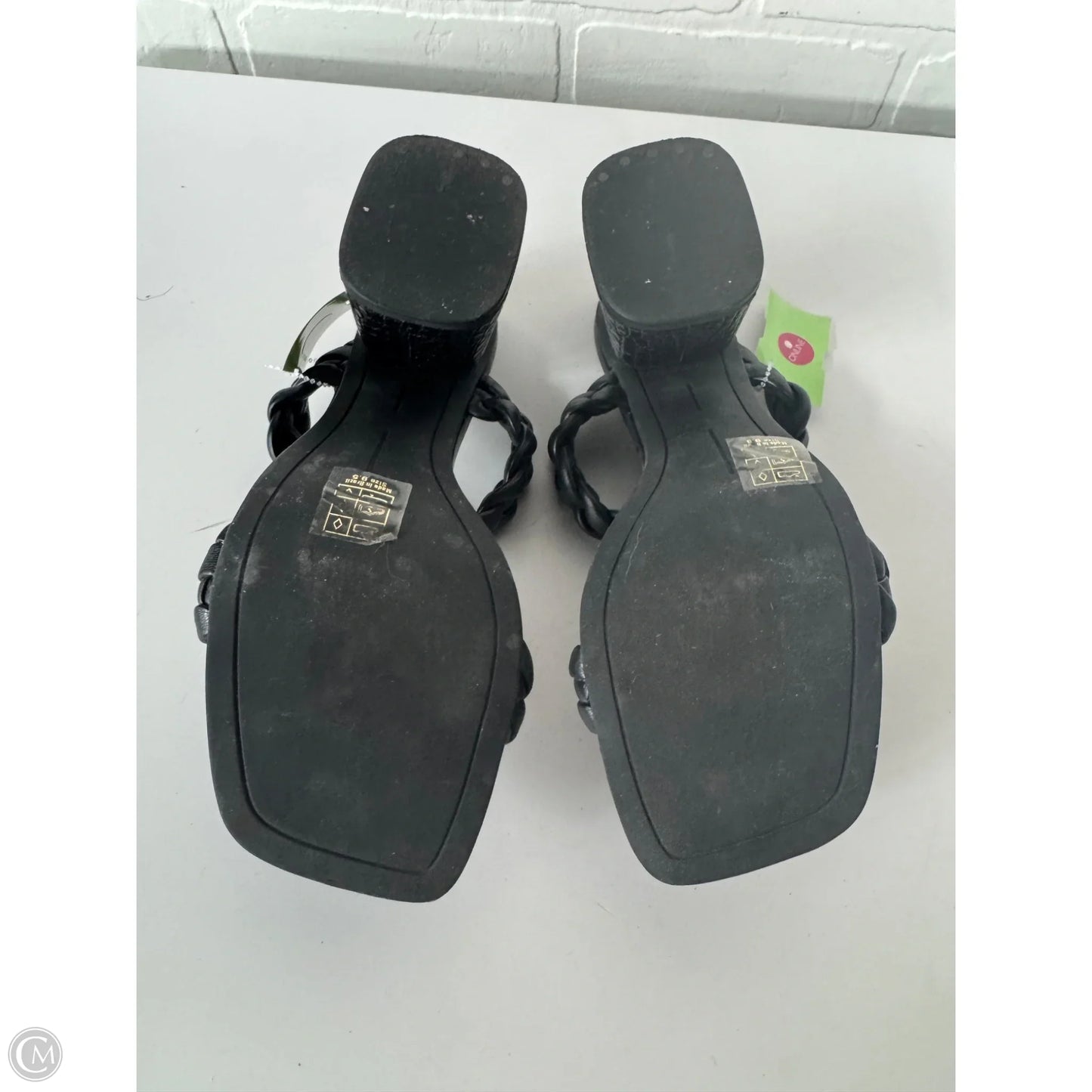 Sandals Heels Block By Dolce Vita In Black, Size: 9.5