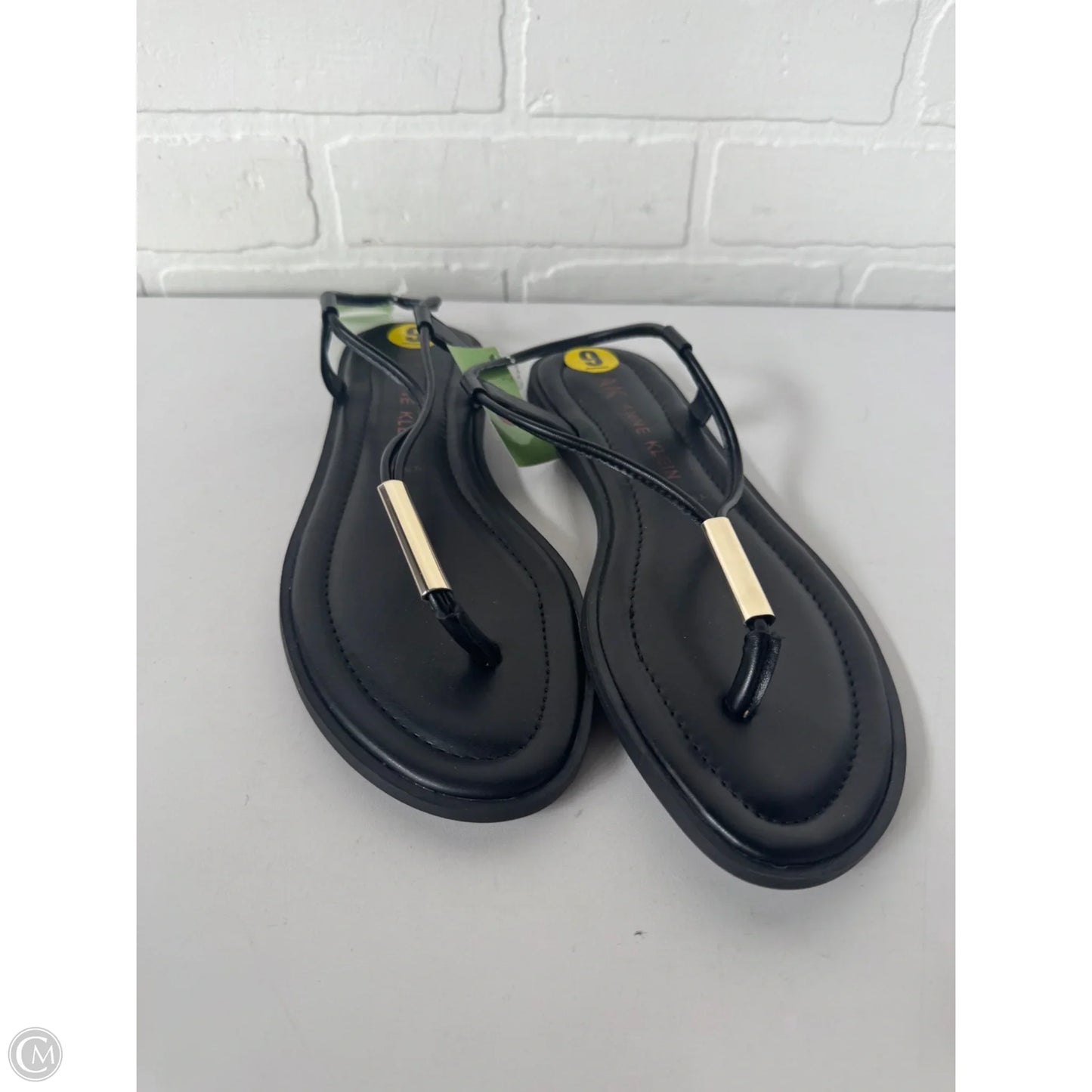Sandals Flats By Anne Klein In Black, Size: 9
