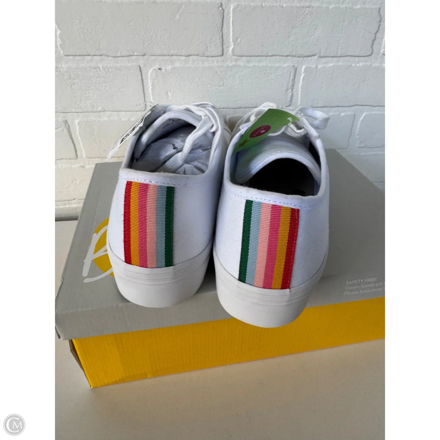 Shoes Sneakers Platform By Boden In White, Size: 9.5